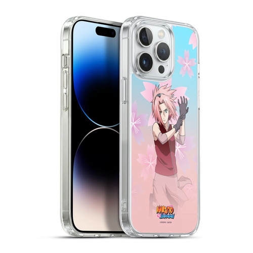 Naruto Shippuden Character Art Sakura Haruno Soft Gel Case for Apple iPhone 13 Pro Max & MagSafe
