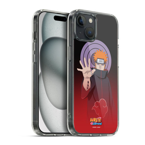 Naruto Shippuden Character Art Pain Soft Gel Case for Apple iPhone 15 Plus & MagSafe