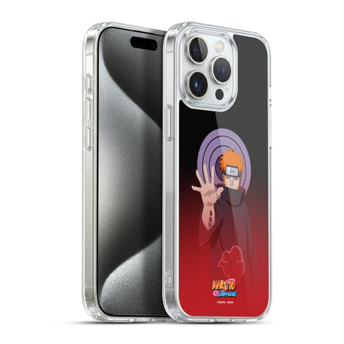 Naruto Shippuden Character Art Pain Soft Gel Case for Apple iPhone 15 Pro Max & MagSafe