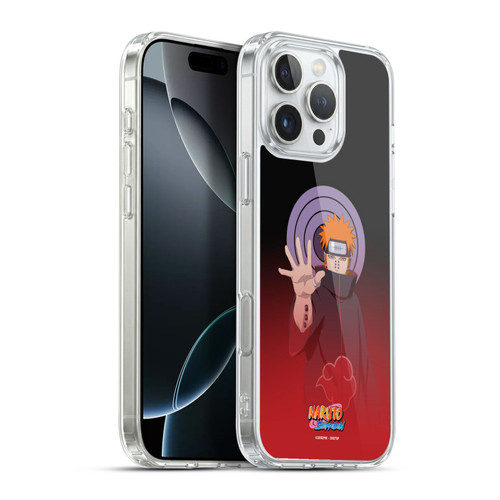 Naruto Shippuden Character Art Pain Soft Gel Case for Apple iPhone 16 Pro Max & MagSafe