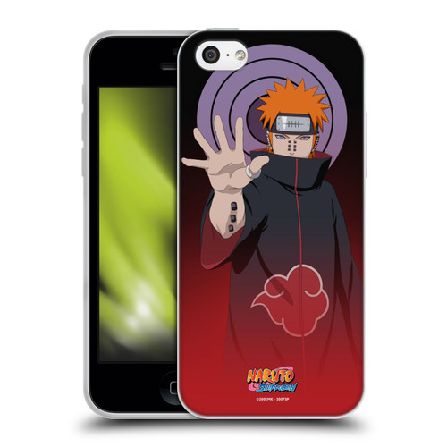 Naruto Shippuden Character Art Pain Soft Gel Case for Apple iPhone 5c
