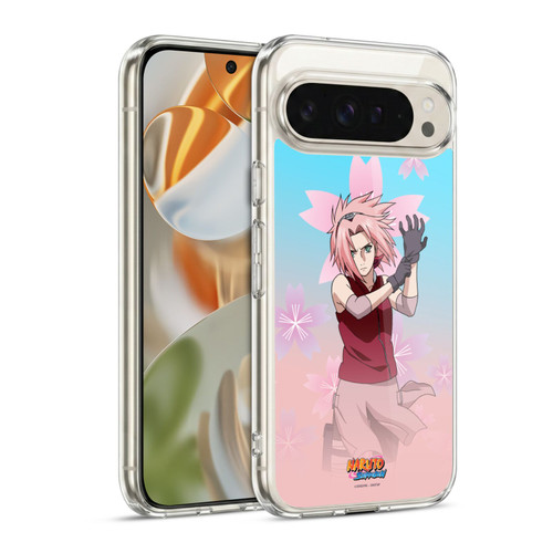 Naruto Shippuden Character Art Sakura Haruno Soft Gel Case for Google Pixel 9 / Pixel 9 Pro
