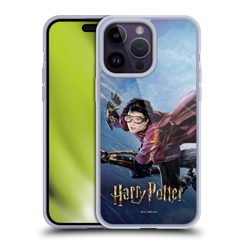 Harry Potter Prisoner Of Azkaban II Quidditch 1 Soft Gel Case for Apple iPhone 14 Pro Max & MagSafe