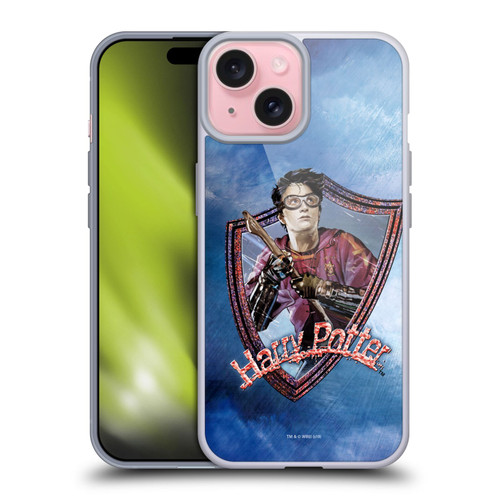 Harry Potter Prisoner Of Azkaban II Quidditch 2 Soft Gel Case for Apple iPhone 15