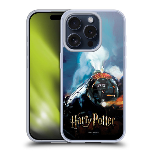 Harry Potter Prisoner Of Azkaban II Hogwarts Express Soft Gel Case for Apple iPhone 15 Pro