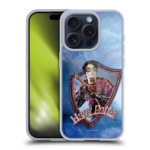 Harry Potter Prisoner Of Azkaban II Quidditch 2 Soft Gel Case for Apple iPhone 15 Pro & MagSafe