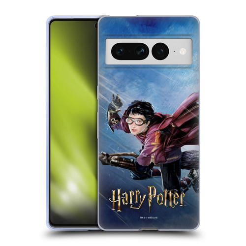 Harry Potter Prisoner Of Azkaban II Quidditch 1 Soft Gel Case for Google Pixel 7 Pro