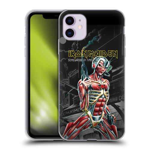 Iron Maiden Album Covers Somewhere Soft Gel Case for Apple iPhone 11