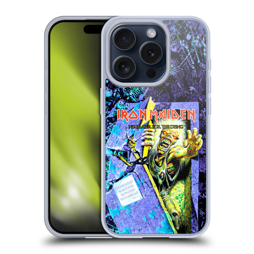 Iron Maiden Album Covers No Prayer Soft Gel Case for Apple iPhone 15 Pro & MagSafe