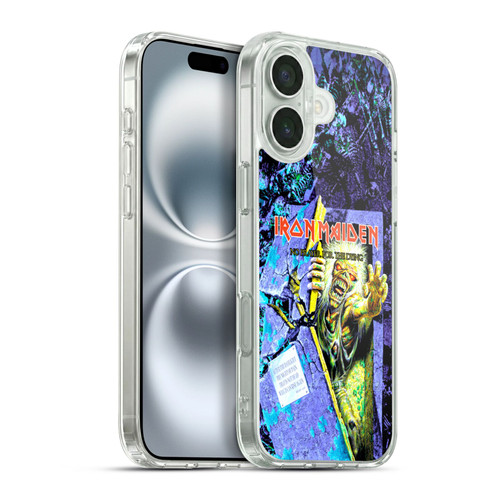 Iron Maiden Album Covers No Prayer Soft Gel Case for Apple iPhone 16 Plus & MagSafe
