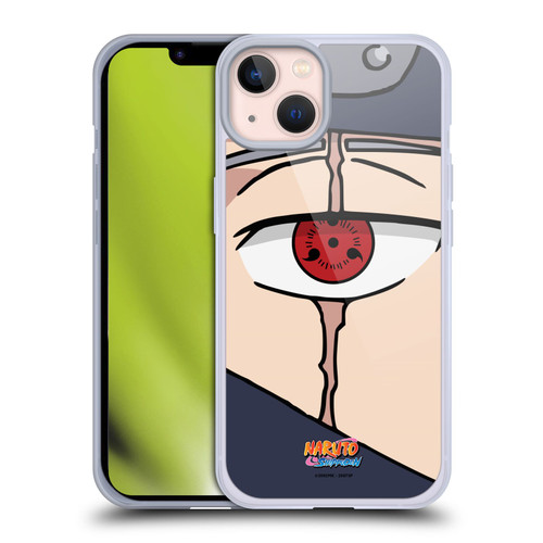 Naruto Shippuden Iconic Kakashi Sharingan Soft Gel Case for Apple iPhone 13