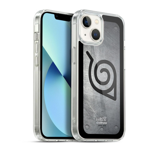 Naruto Shippuden Iconic Konoha Headband Soft Gel Case for Apple iPhone 13