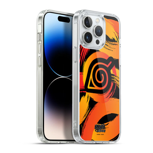 Naruto Shippuden Iconic Konoha Nine Tails Soft Gel Case for Apple iPhone 13 Pro Max & MagSafe