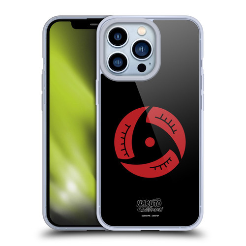Naruto Shippuden Iconic Itachi Mangekyo Sharingan Soft Gel Case for Apple iPhone 13 Pro & MagSafe