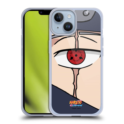 Naruto Shippuden Iconic Kakashi Sharingan Soft Gel Case for Apple iPhone 14