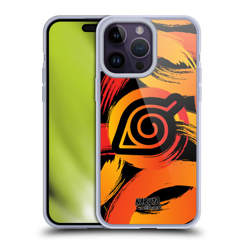 Naruto Shippuden Iconic Konoha Nine Tails Soft Gel Case for Apple iPhone 14 Pro Max & MagSafe