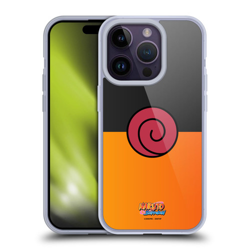 Naruto Shippuden Iconic Naruto Costume Soft Gel Case for Apple iPhone 14 Pro & MagSafe