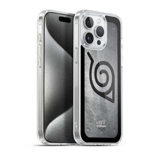 Naruto Shippuden Iconic Konoha Headband Soft Gel Case for Apple iPhone 15 Pro Max & MagSafe