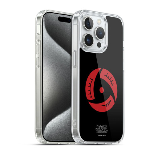 Naruto Shippuden Iconic Itachi Mangekyo Sharingan Soft Gel Case for Apple iPhone 15 Pro & MagSafe
