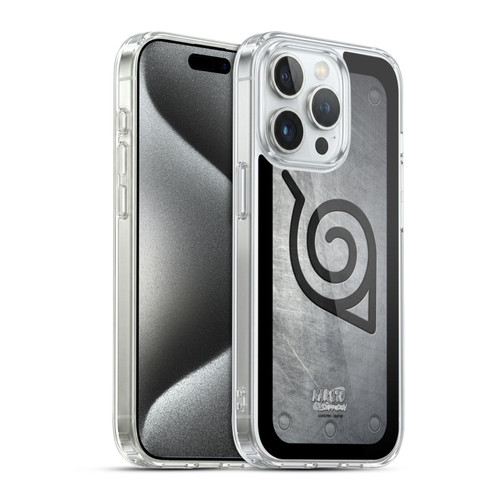 Naruto Shippuden Iconic Konoha Headband Soft Gel Case for Apple iPhone 15 Pro & MagSafe