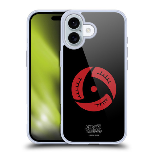 Naruto Shippuden Iconic Itachi Mangekyo Sharingan Soft Gel Case for Apple iPhone 16 & MagSafe