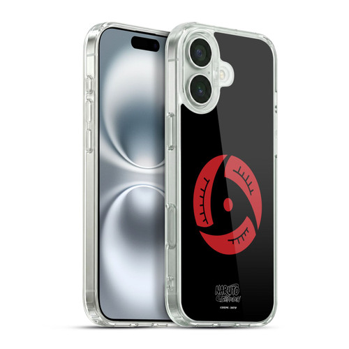 Naruto Shippuden Iconic Itachi Mangekyo Sharingan Soft Gel Case for Apple iPhone 16 Plus & MagSafe