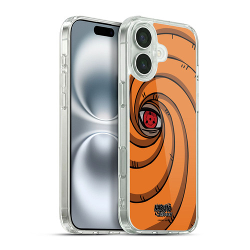 Naruto Shippuden Iconic Tobi Mask Soft Gel Case for Apple iPhone 16 Plus & MagSafe