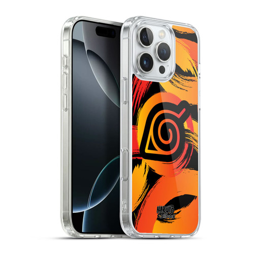 Naruto Shippuden Iconic Konoha Nine Tails Soft Gel Case for Apple iPhone 16 Pro Max & MagSafe