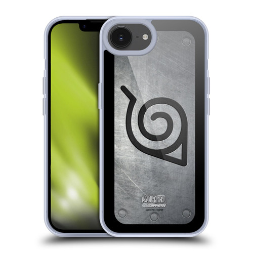 Naruto Shippuden Iconic Konoha Headband Soft Gel Case for Apple iPhone 16e & MagSafe