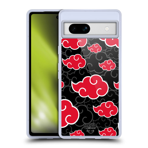 Naruto Shippuden Iconic Akatsuki Soft Gel Case for Google Pixel 7a