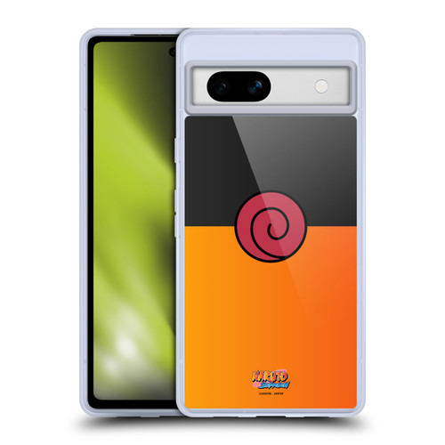 Naruto Shippuden Iconic Naruto Costume Soft Gel Case for Google Pixel 7a
