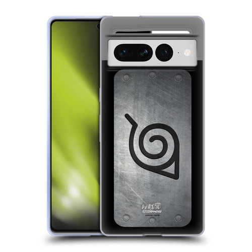 Naruto Shippuden Iconic Konoha Headband Soft Gel Case for Google Pixel 7 Pro