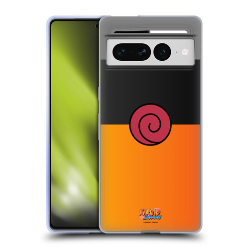 Naruto Shippuden Iconic Naruto Costume Soft Gel Case for Google Pixel 7 Pro