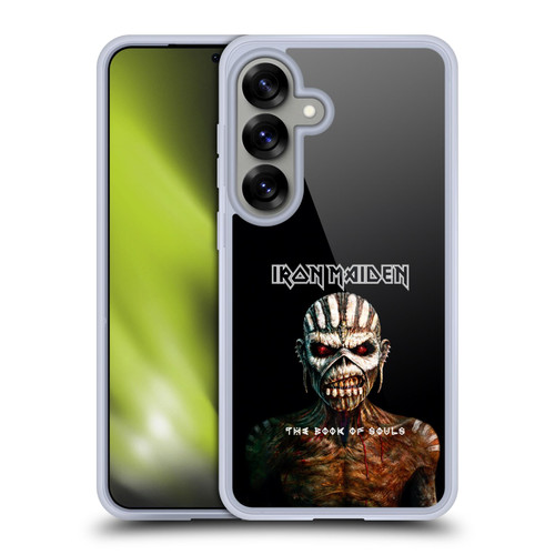 Iron Maiden Album Covers The Book Of Souls Soft Gel Case for Samsung Galaxy S25 & MagSafe