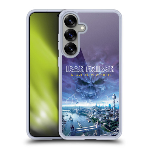 Iron Maiden Album Covers Brave New World Soft Gel Case for Samsung Galaxy S25+ & MagSafe