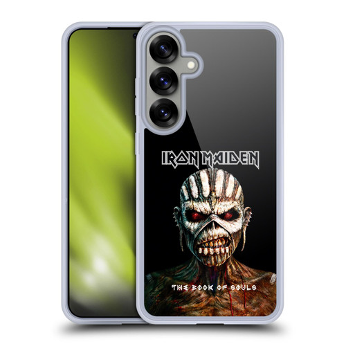 Iron Maiden Album Covers The Book Of Souls Soft Gel Case for Samsung Galaxy S25+ & MagSafe