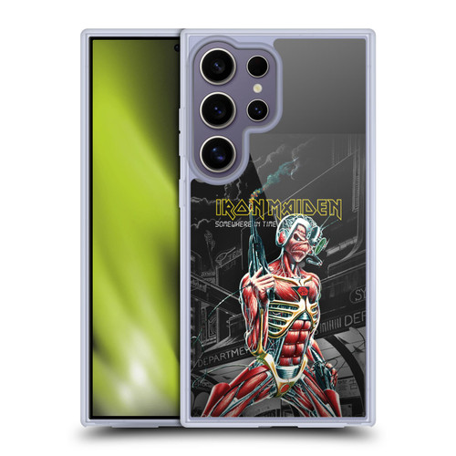 Iron Maiden Album Covers Somewhere Soft Gel Case for Samsung Galaxy S25 Ultra & MagSafe