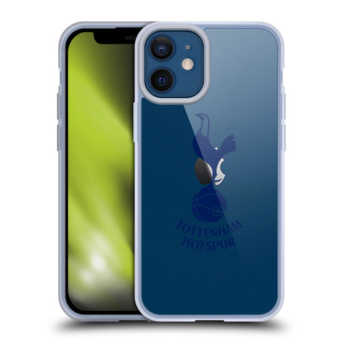 Tottenham Hotspur F.C. Badge Blue Cockerel Soft Gel Case for Apple iPhone 12 Mini & MagSafe