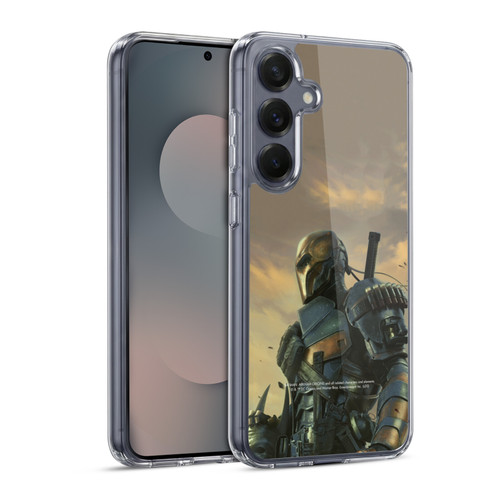 Batman Arkham Origins Key Art Deathstroke 2 Soft Gel Case for Samsung Galaxy S25 & MagSafe