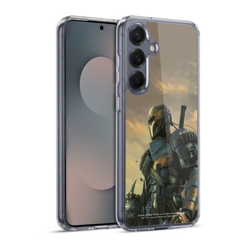 Batman Arkham Origins Key Art Deathstroke 2 Soft Gel Case for Samsung Galaxy S25+ & MagSafe