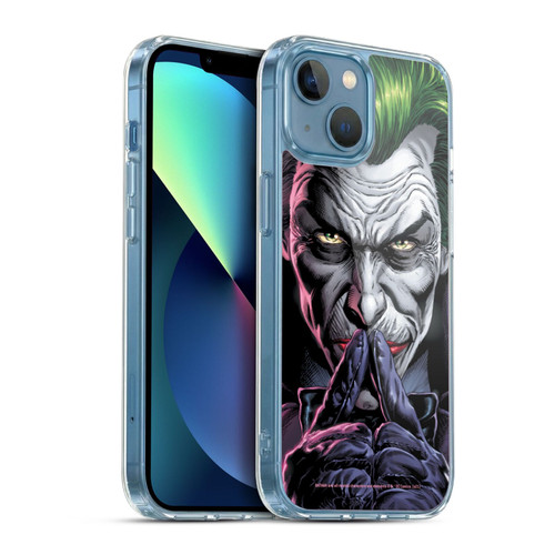 Batman DC Comics Three Jokers The Criminal Soft Gel Case for Apple iPhone 13 Mini & MagSafe