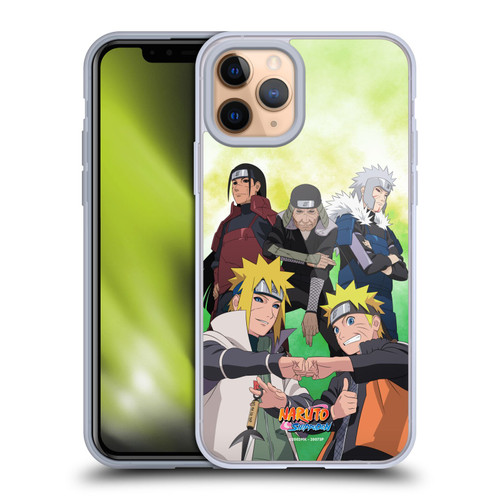 Naruto Shippuden Key Art Hokage Group Soft Gel Case for Apple iPhone 11 Pro & MagSafe