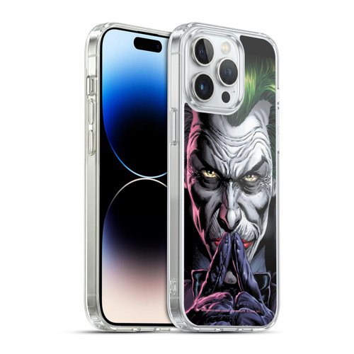 Batman DC Comics Three Jokers The Criminal Soft Gel Case for Apple iPhone 14 Pro Max & MagSafe