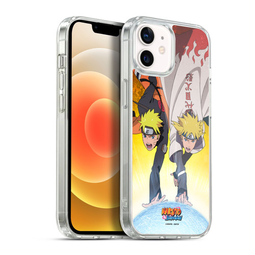 Naruto Shippuden Key Art Naruto And Minato Soft Gel Case for Apple iPhone 12 / iPhone 12 Pro & MagSafe