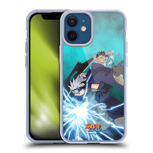 Naruto Shippuden Key Art Obito And Kakashi Soft Gel Case for Apple iPhone 12 Mini & MagSafe