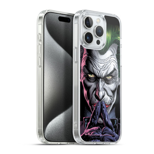 Batman DC Comics Three Jokers The Criminal Soft Gel Case for Apple iPhone 15 Pro Max & MagSafe