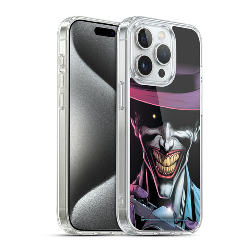 Batman DC Comics Three Jokers The Comedian Soft Gel Case for Apple iPhone 15 Pro & MagSafe