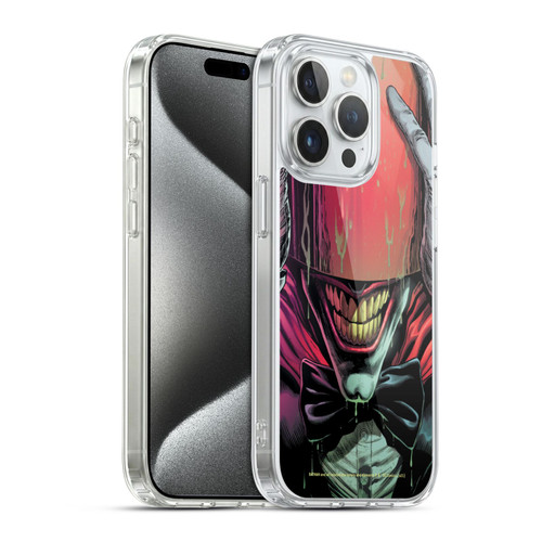 Batman DC Comics Three Jokers Red Hood Soft Gel Case for Apple iPhone 15 Pro & MagSafe