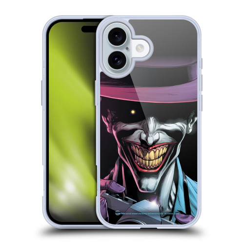 Batman DC Comics Three Jokers The Comedian Soft Gel Case for Apple iPhone 16 & MagSafe
