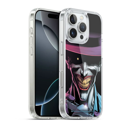 Batman DC Comics Three Jokers The Comedian Soft Gel Case for Apple iPhone 16 Pro & MagSafe